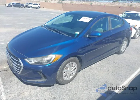 2017 Hyundai Elantra Se from USA, damaged, VIN 5NPD74LF7HH078648